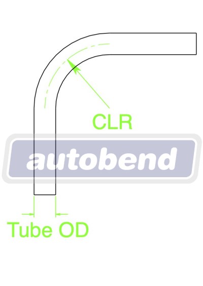 50.8mm OD - 90 degree - 97mm CLR - Stainless Mandrel Bend