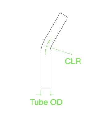 76.2mm OD - 30 degree - 114mm CLR - Mild Steel Mandrel Bend