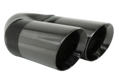Stainless Black Chrome Tip - Dual Angle 2 x 886mm OD