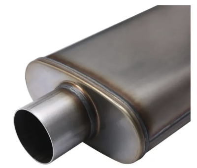 Stainless Performance Muffler 63mm In / Out - Rage Megaflow