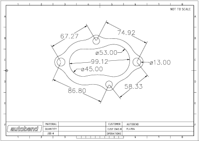 Mitsubishi GTO 3.0 V6 T/Turbo Exit flange