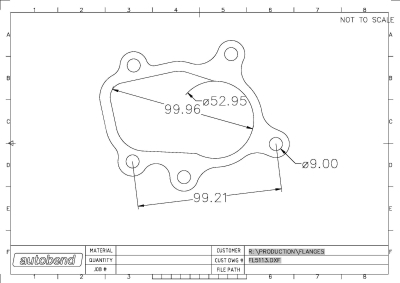 Garrettt GT3076R Turbo Outlet