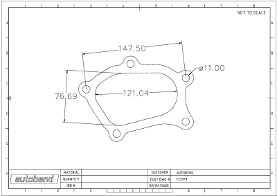 Subaru Legacy 2004 Twin scroll Turbo Exit