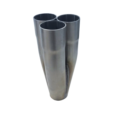 Tube collector 3 x 51mm Mild Steel