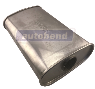Pacemaker Stainless Performance Muffler - 63mm inlet/outlet