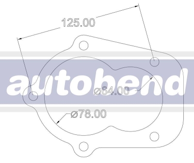FORD FALCON BA - TURBO EXIT FLANGE
