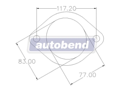 2 Bolt 77mm Centre Hole 146mm PCD