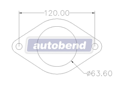 2 Bolt 64mm Centre Hole 120mm PCD