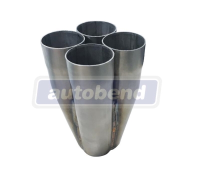 Tube collector 4x38mm - Mild Steel