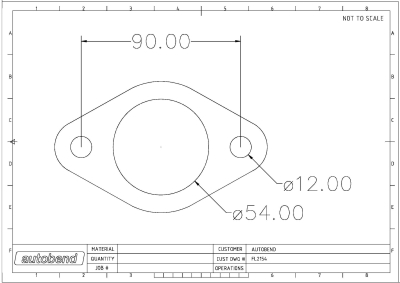 2 BOLT 55MM 90MM PCD MACHINED