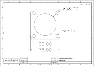 NISS TERR THROTTLE BODY FLG