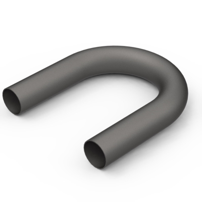 44.5mm OD - U bend - 88mm CLR - Mild Steel Mandrel Bend