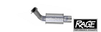 Mitsubishi Lancer / Evo 1 - 3 76mm Stainless Rear Muffler