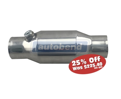 Catalytic Converter - High Flow 63.5mm Inlet / Outlet