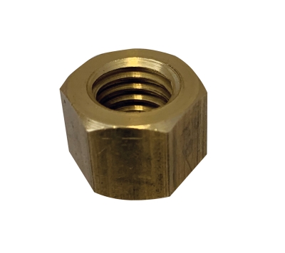 7/16" UNC Brass Manifold Nut