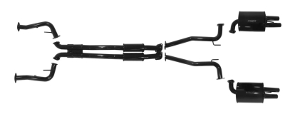 HSV VF GEN-F Maloo Twin 76mm Cat Back System