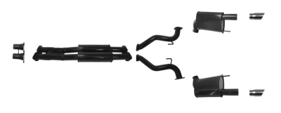 Ford Mustang Convertible 2015 -2017 5.0L V8 76mm Cat Back