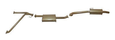 Nissan Navara D40 4.0L Petrol 2007 - 2016 - 63mm Cat Back