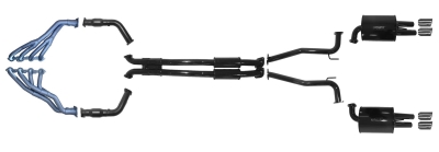 HSV VE E3 V8 6.2L 76mm Twin System Tri-Y Headers