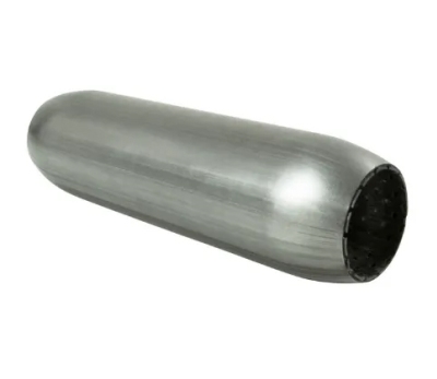 Bullet Resonator - 57mm In / Out 380mm Long No Stubs