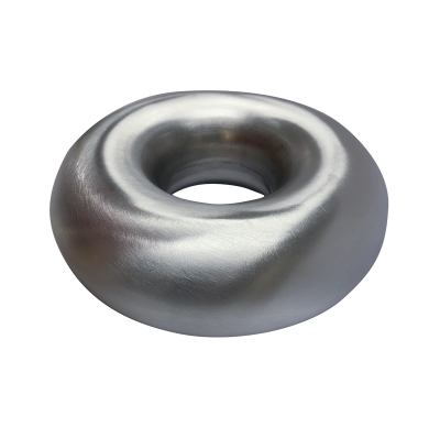 63mm (2.5") Aluminium Brushed Donut 2.0mm Wall