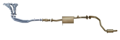 Nissan Patrol 2001 - 2010 TB48DE - Headers and 63mm System