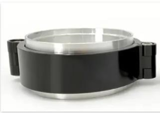 76mm Heavy Duty Intercooler Clamp Kit - Black Aluminium