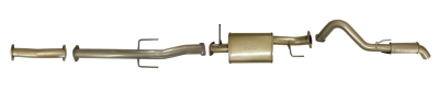 Mitsubishi Triton 2.4L 2015 - On 76mm Single DPF Back Kit