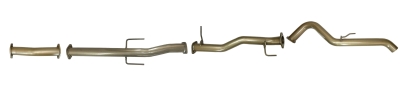Mitsubishi Triton 2.4L 2015 - On 76mm Single DPF Back Kit