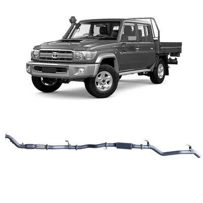 Toyota Land Cruiser 79 Series - 76mm Turbo back system