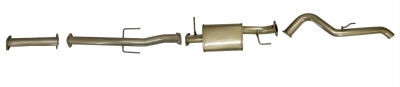Mitsubishi Triton 2.4L 2015 - On 76mm Single DPF Back Kit