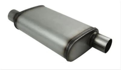 Stainless Offset / Offset Performance Muffler 63mm