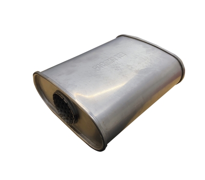 Stainless Performance Muffler 76mm In / Out - Pacemaker