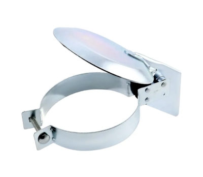 88mm (3 1/2") Zinc plated Rain Cap
