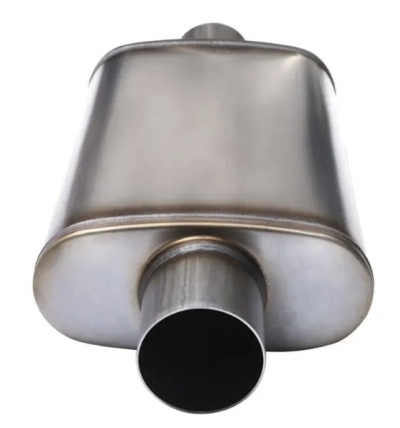 Stainless Performance Muffler 63mm In / Out - Rage Megaflow