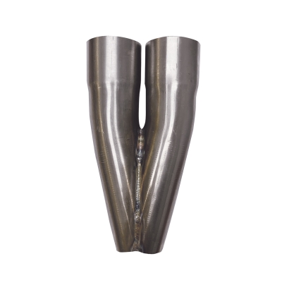 Tube collector 2 x 41mm Stainless Steel